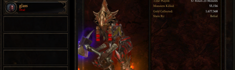 Completing Diablo III Inferno in Hardcore mode (Part 1)